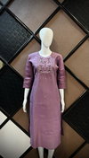 FF Roman Silk Straight Cut Designer Kurtis Catalog